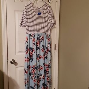 Long maxi dress size 2X NEW